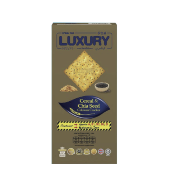 Hwa Tai Luxury Cereal & Chia Seed Calcium Cracker