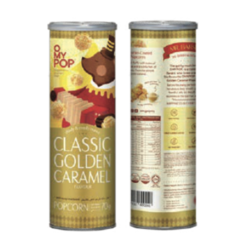 OMYPOP Classic Golden Caramel Popcorn