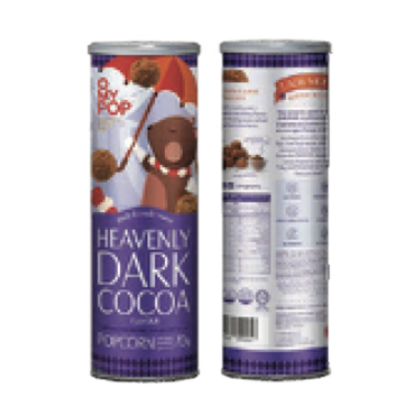 OMYPOP Heavenly Dark Cocoa Popcorn