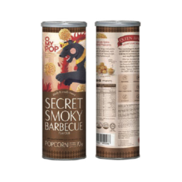 OMYPOP Secret Smoky Barbecue Popcorn